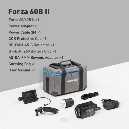 Forza 60B II Includes
