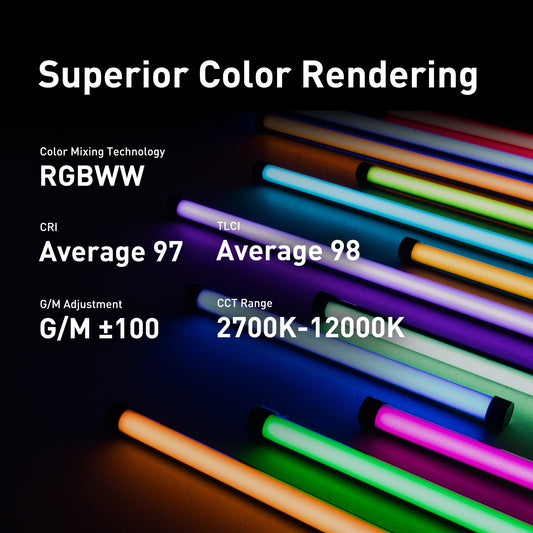 PavoTube II 15XR 2' LED Full-Color Pixel Tube with CRMX
