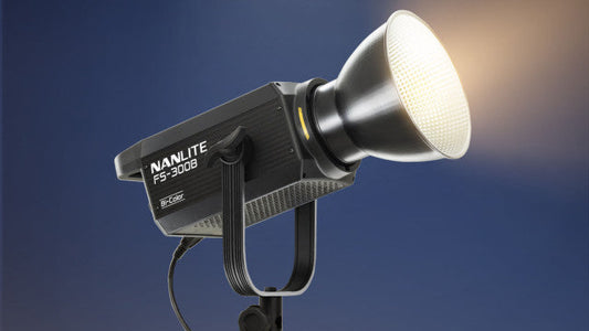 The new Nanlite FS-300B: An affordable and powerful bi-color studio light
