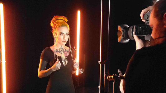 Celebrity and Musician Portraits with Jeremy Saffer | Nanlite Case Study