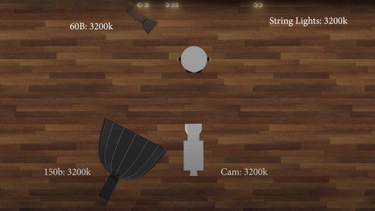 Camera Color Temperature: How to Use Bi-Color & 5600K Lights Together