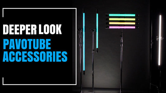 Tube Holders and Accessories for Nanlite PavoTube LED Tube Lights