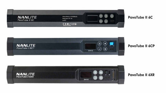 What's the Difference Between the PavoTube II 6C, 6CP & 6XR?
