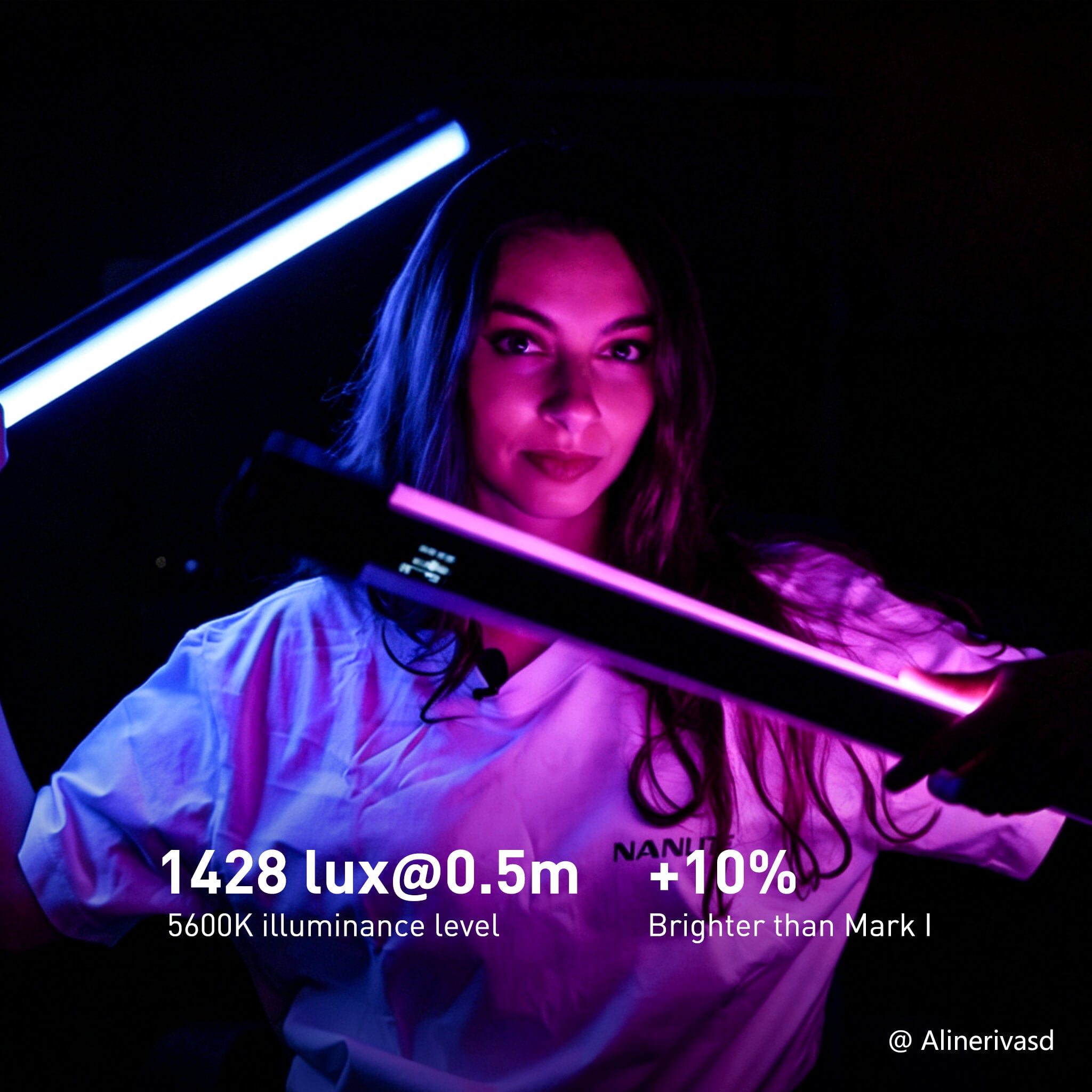 PavoTube II 15C 2-Foot RGBWW LED Tube Light | Nanlite PavoTube II 15C 2-Foot RGBWW LED Tube Light | Nanlite