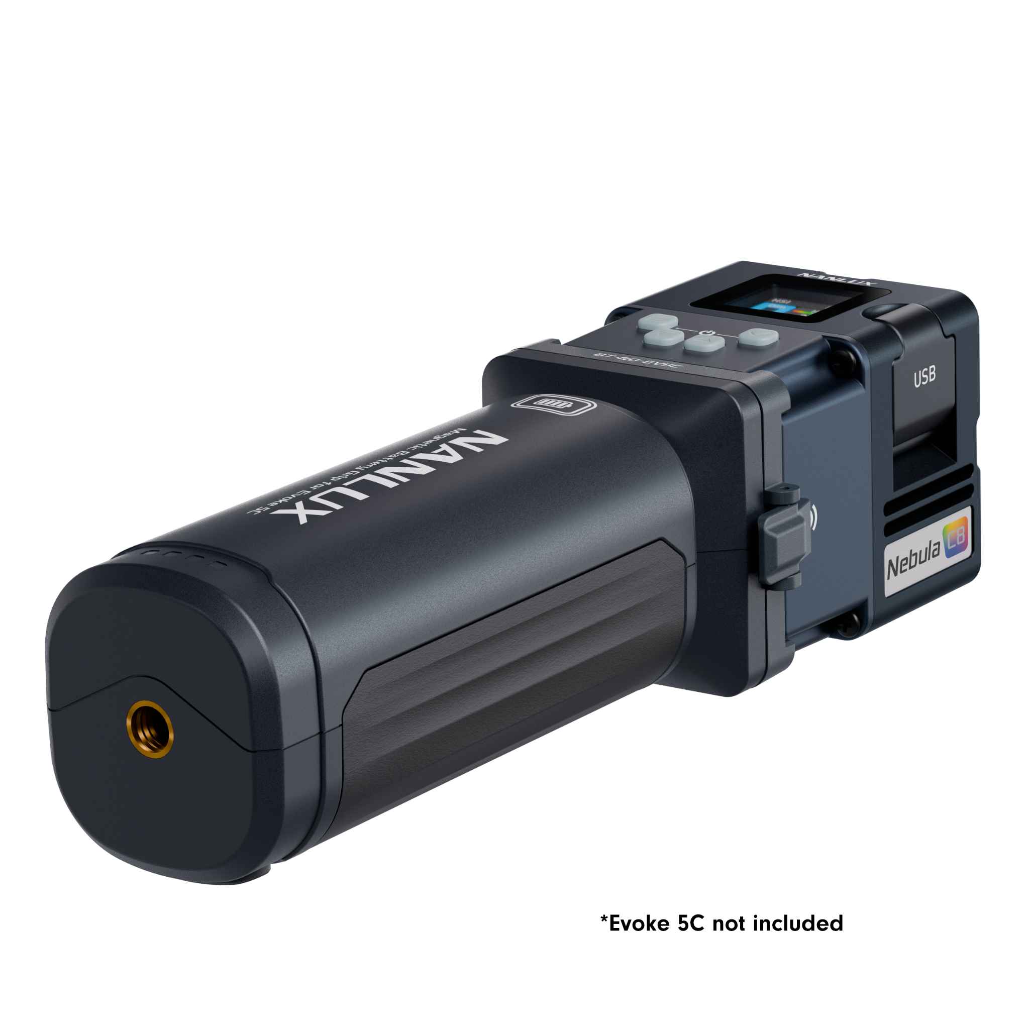 Magnetic Battery Grip for Evoke 5C BT-BG-EV5C | Nanlux – Nanlite