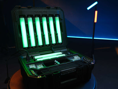 PavoTube II 6XR 10" RGBWW LED Pixel Tube with CRMX 8-Light Kit