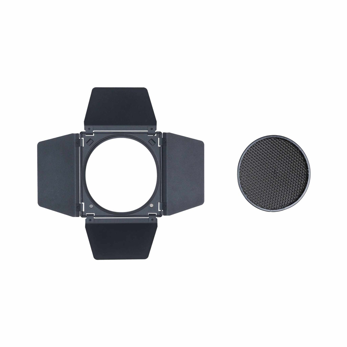 Barndoors and Grid for the RF-BM Bowens-Mount Reflector