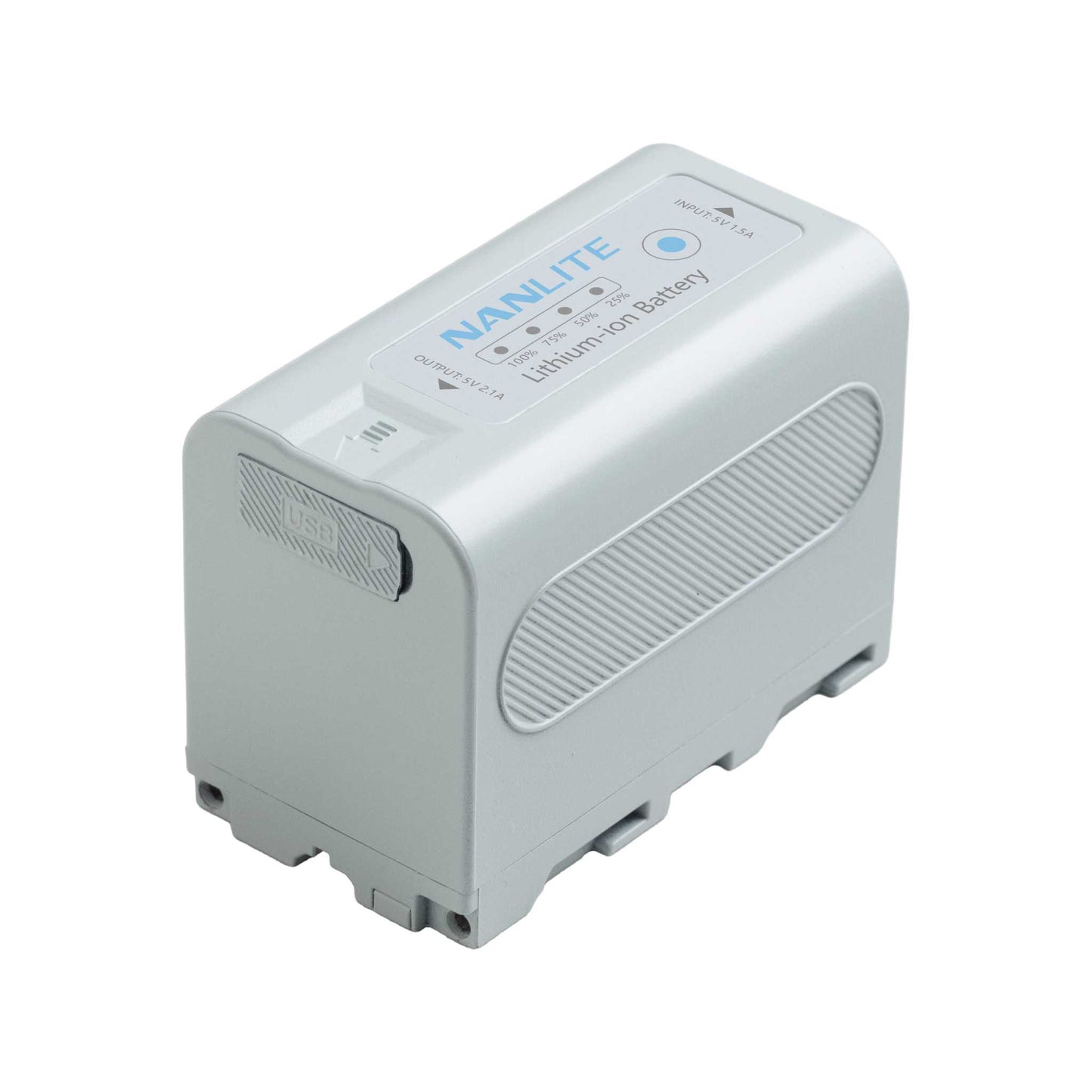 NP-F750 Lithium-ion Battery, Mint Blue