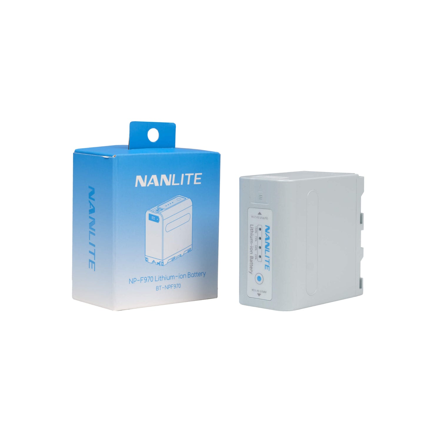 NP-F970 Lithium-ion Battery, Mint Blue