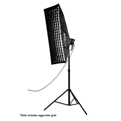 Nanlite Fabric Grid for Asymmetrical Stripbank Softbox (18x43in)
