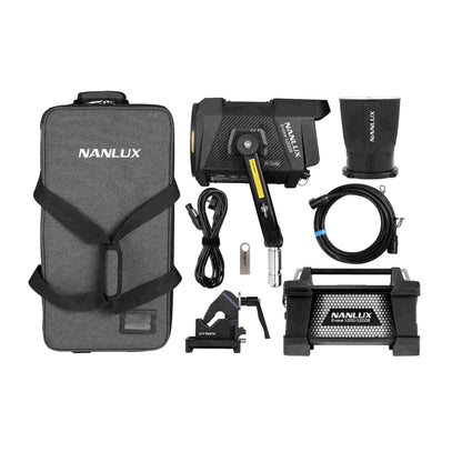 Nanlux Evoke 1200B LED Bi-Color Spotlight with Rolling Padded Case (Open Box)