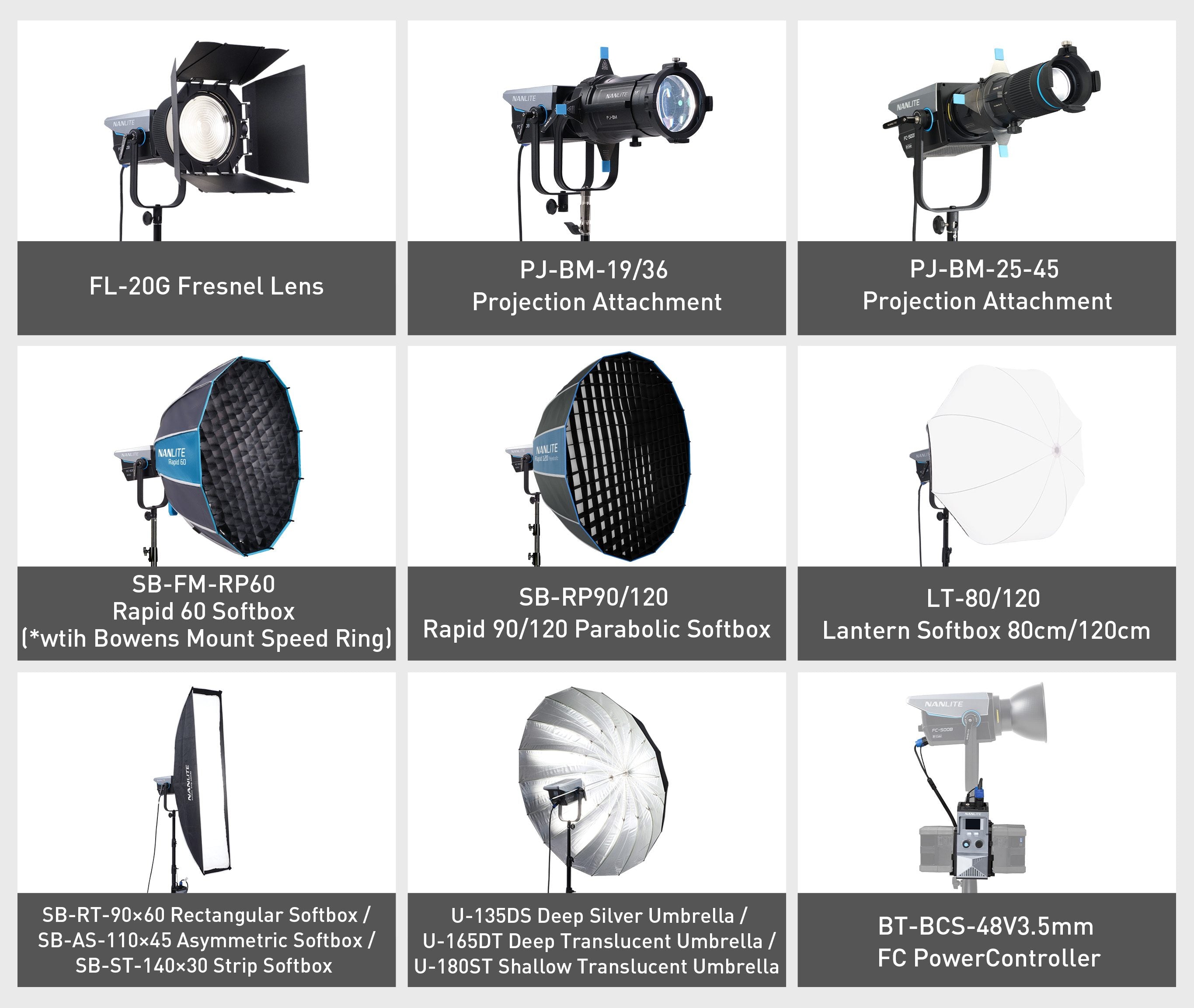 FC-500B LED Bi-Color Spotlight for Photo and Video | Nanlite