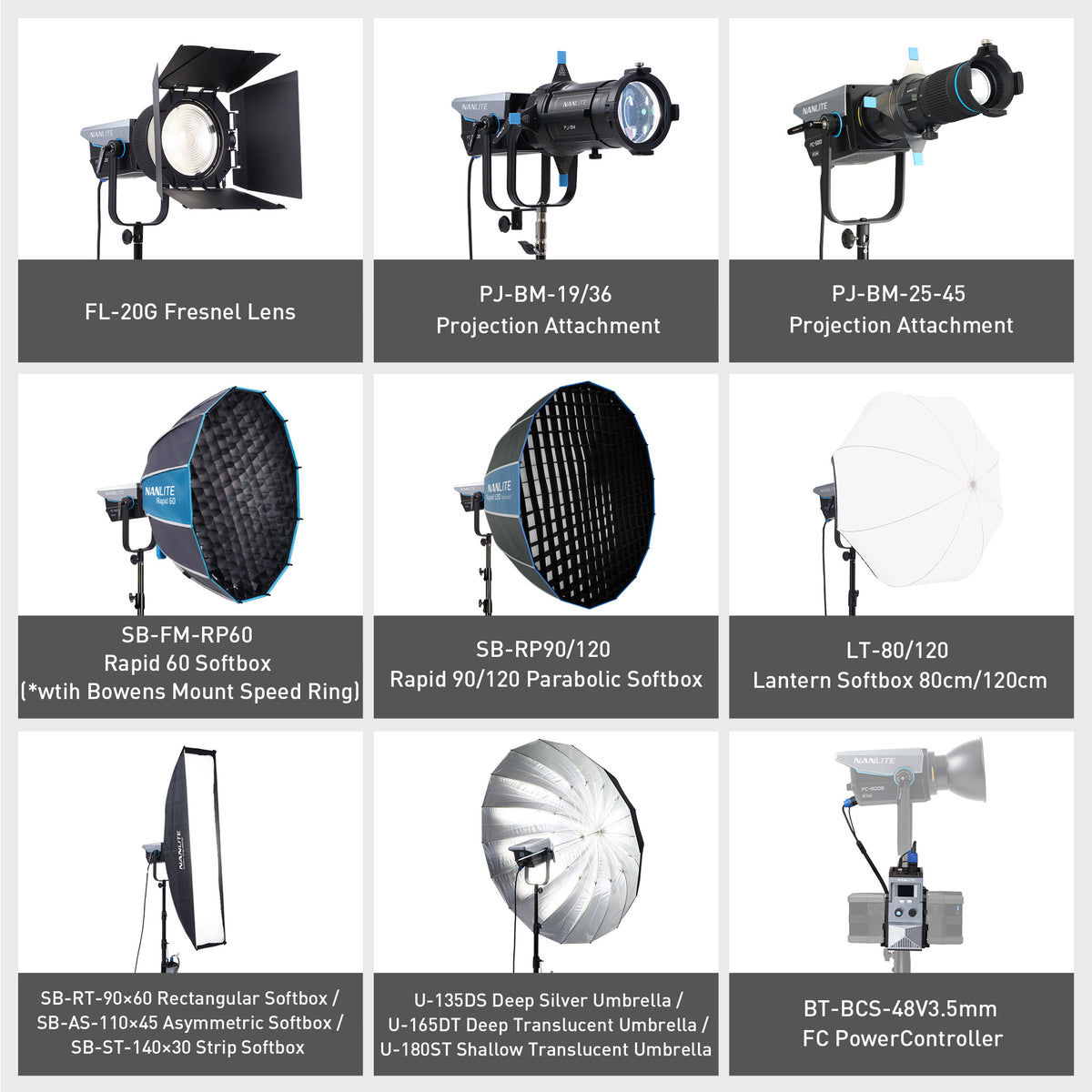 FC-500B Bowens Mount Compatibility provides greater flexibility for shaping and controlling light across different shooting needs.