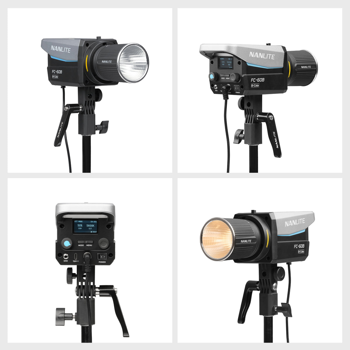 FC-60B LED Bi-Color Spotlight