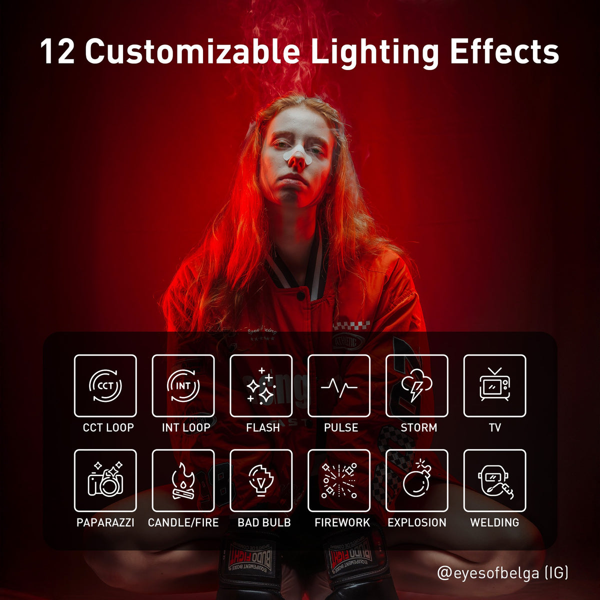 FC-720B LED Bi-Color Spotlight