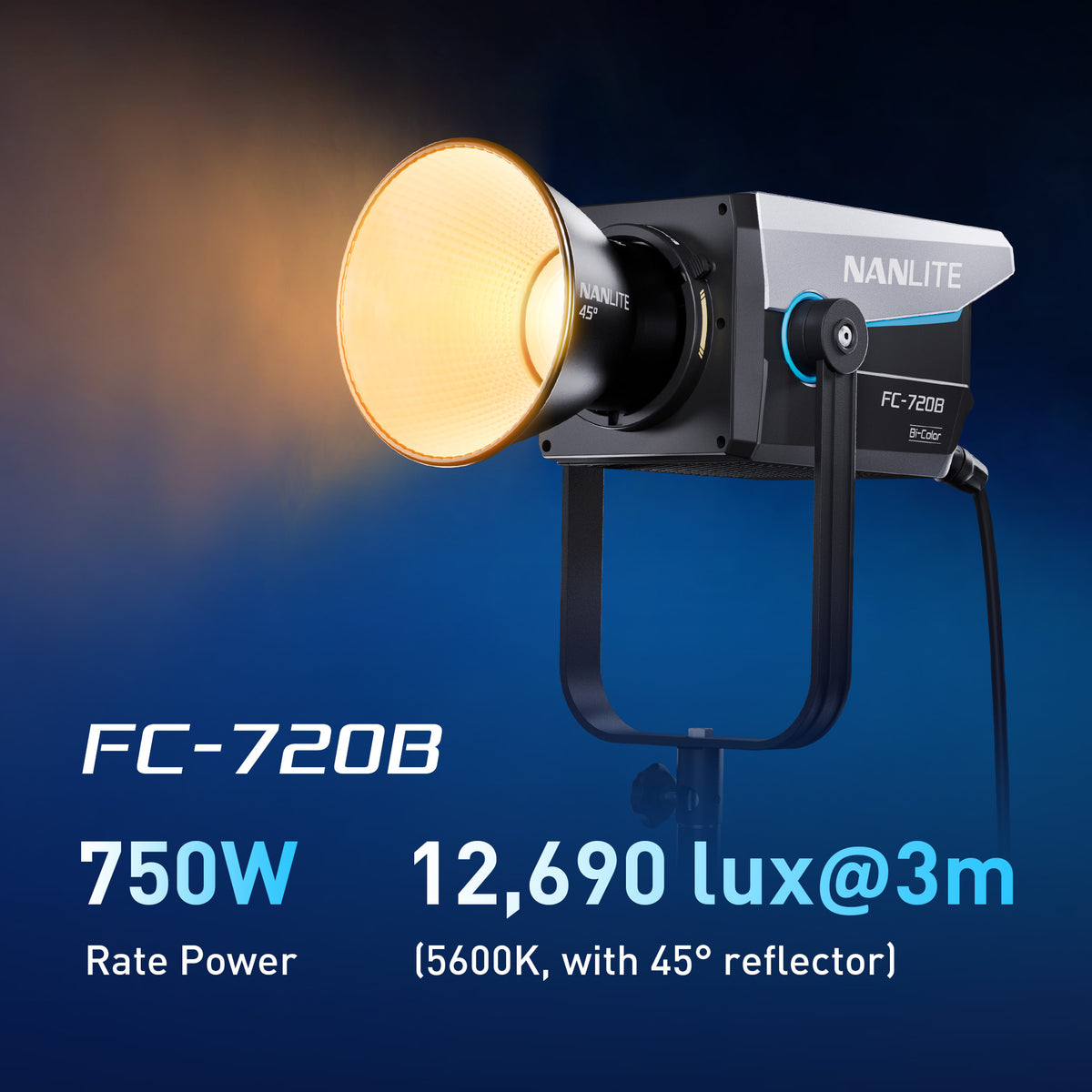 FC-720B LED Bi-Color Spotlight
