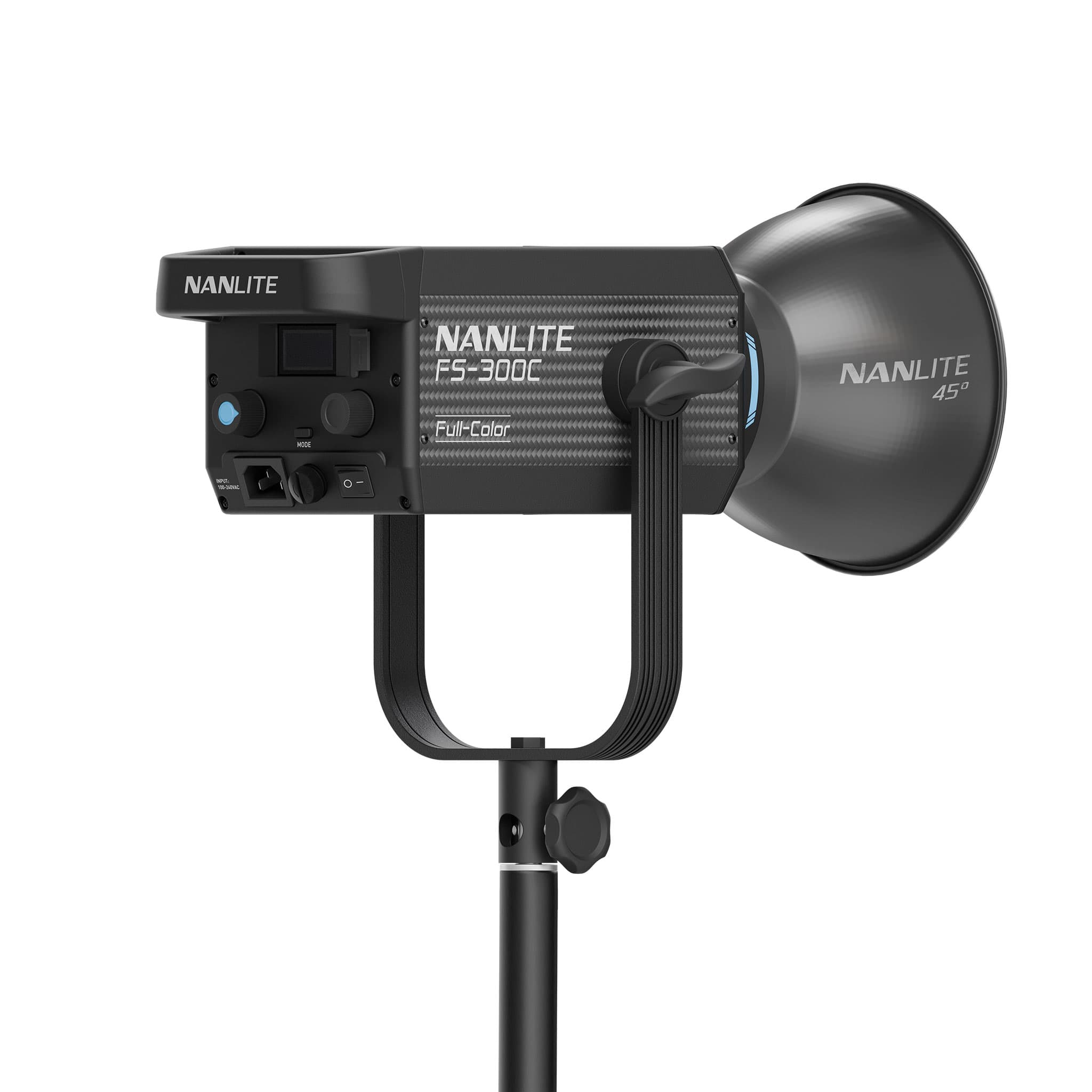 FS-300C RGBW Color LED Spotlight with Bowens Mount | Nanlite