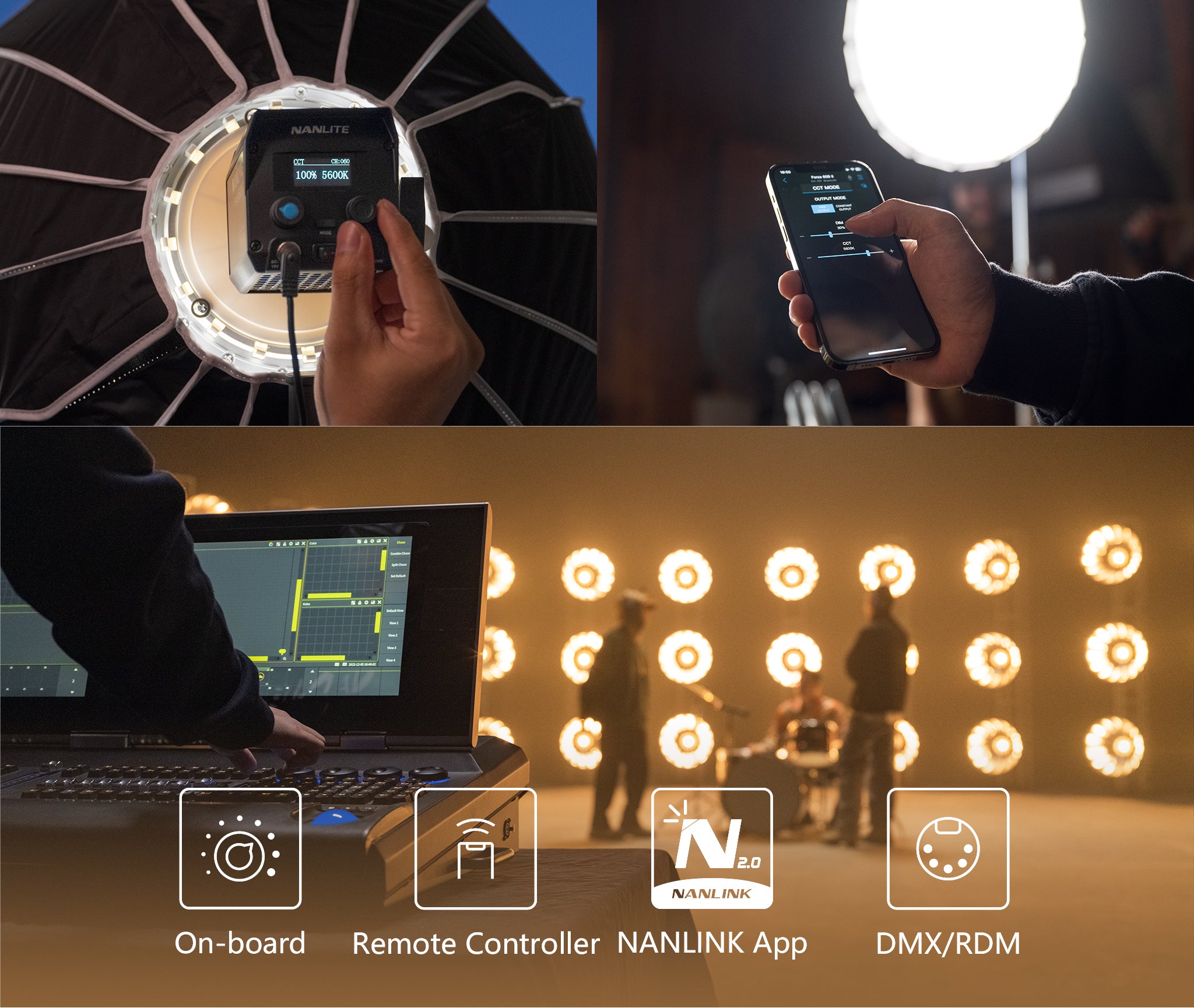 Forza 60B II control methods