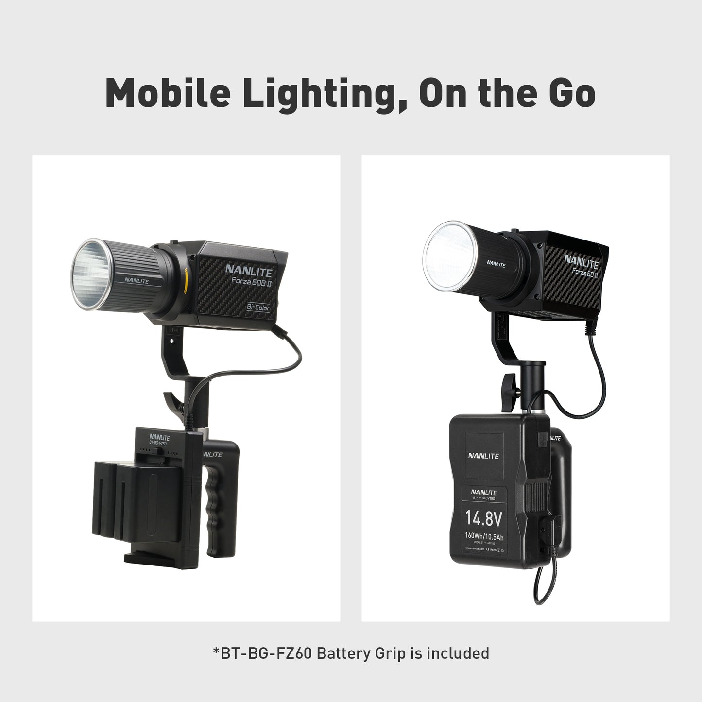 Forza 60B II portable and on the go