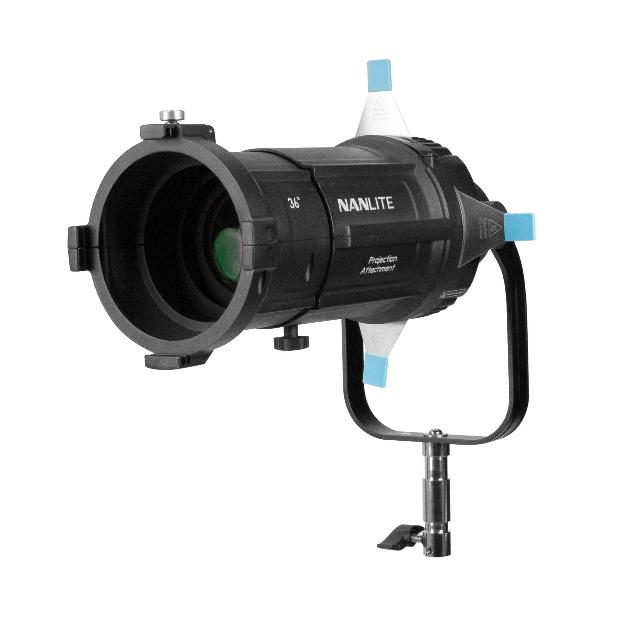 PJ-BM Projection Attachment with 36° Lens for Bowens Mount – Nanlite