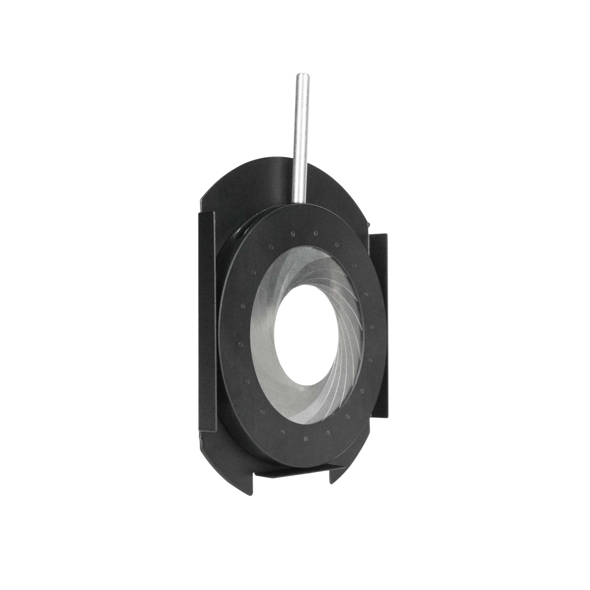 Adjustable Iris Diaphragm for the PJ-FMM and Bowens 25°-45