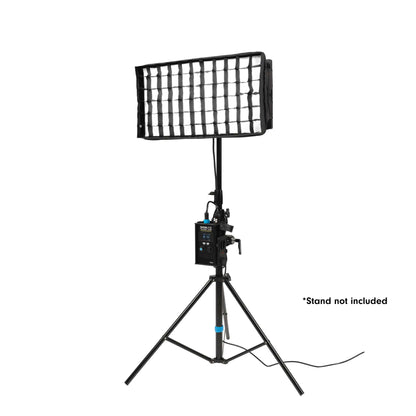 PavoSlim 120B 2x1 Bi-Color LED Panel Light with Pop-Up Softbox