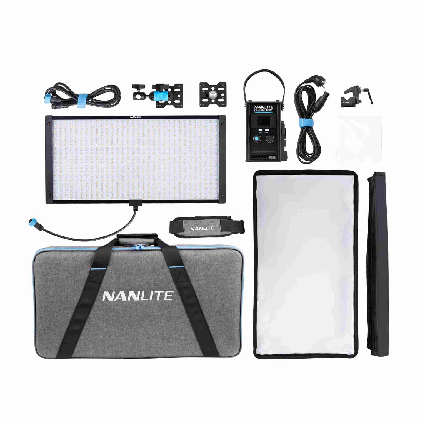 PavoSlim 120C 2x1 RGBWW LED Panel Light with CRMX