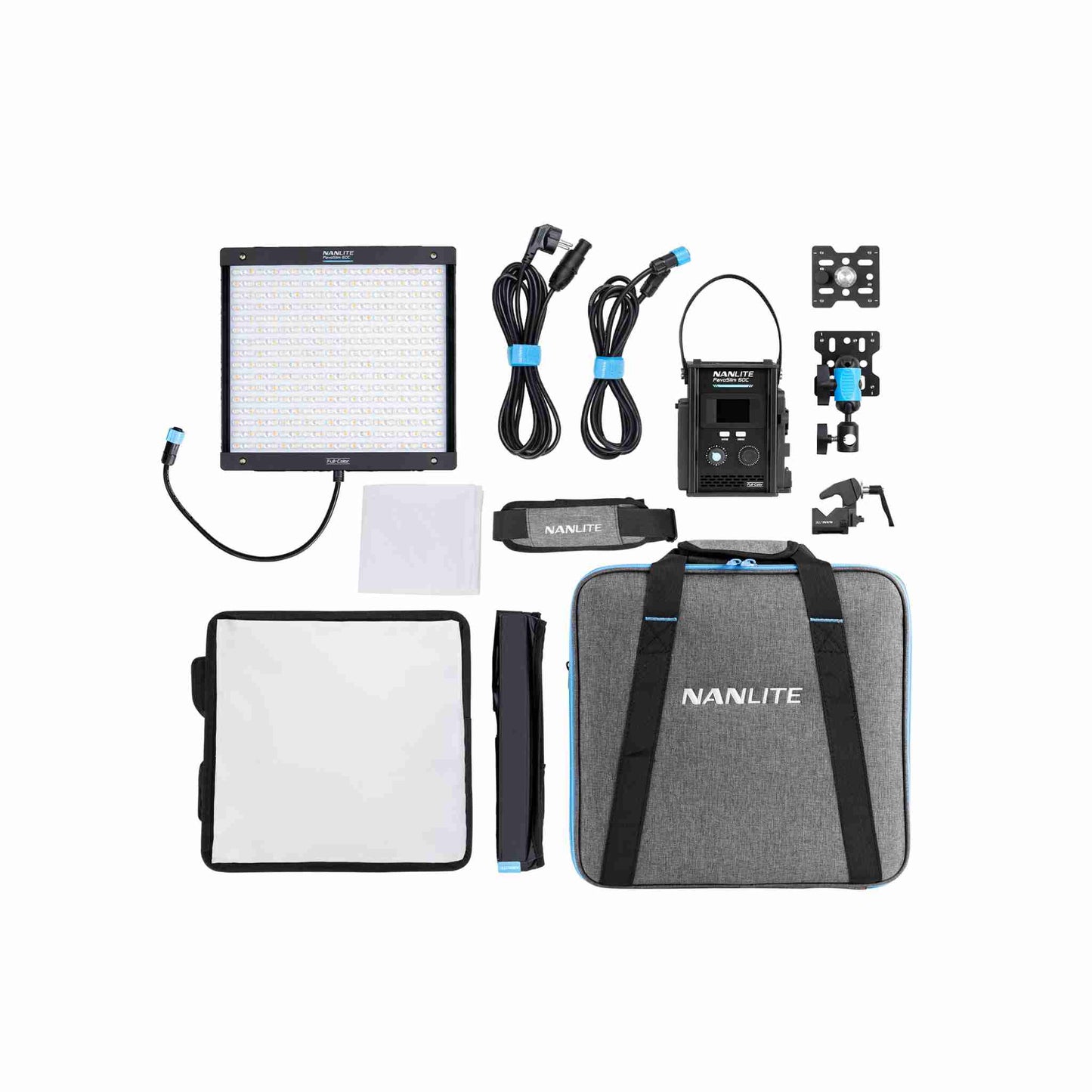 PavoSlim 60C 1x1 RGBWW LED Panel Light with CRMX