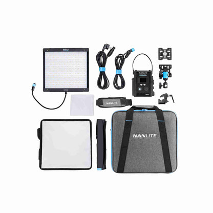 PavoSlim 60C 1x1 RGBWW LED Panel Light with CRMX