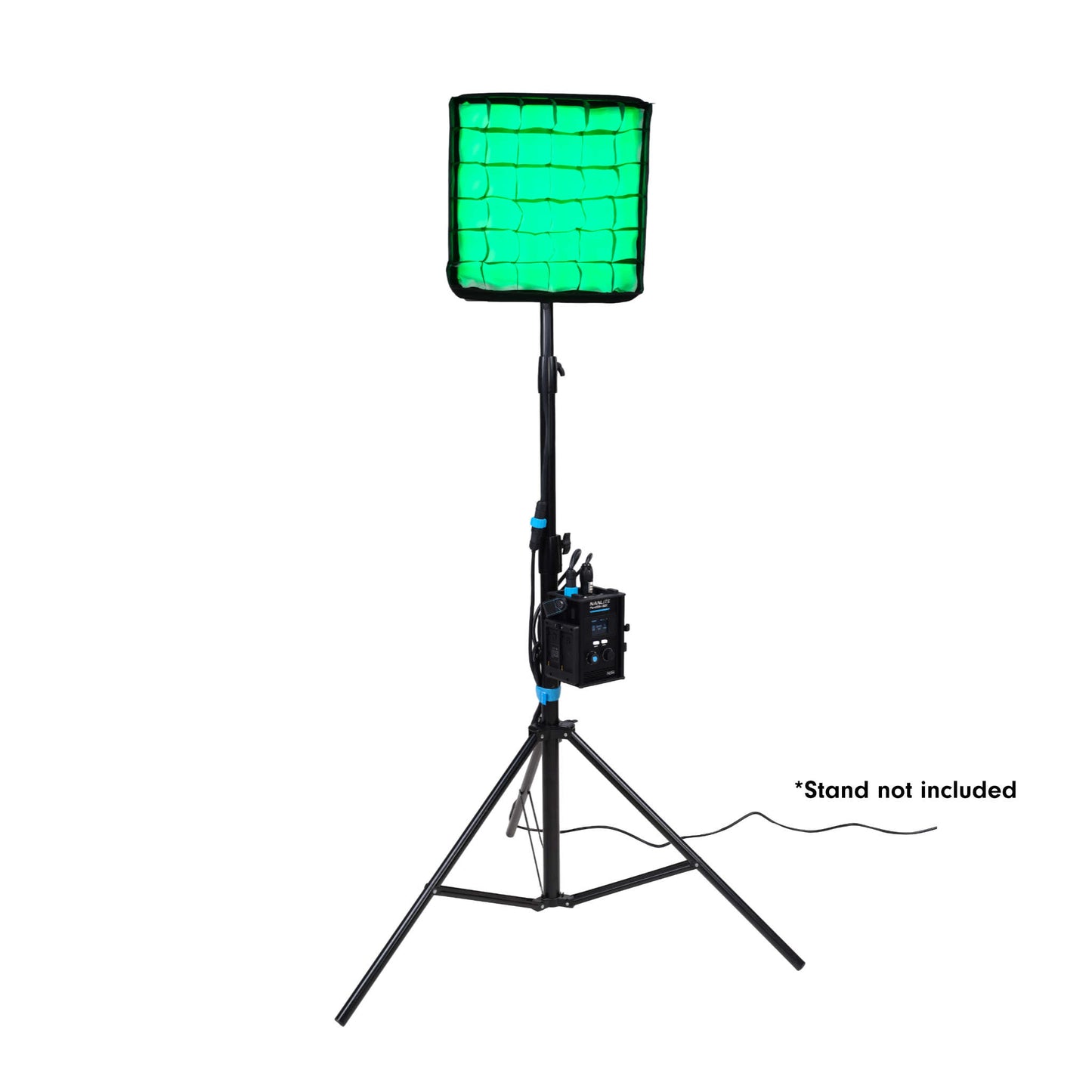 PavoSlim 60C 1x1 RGBWW LED Panel Light with CRMX