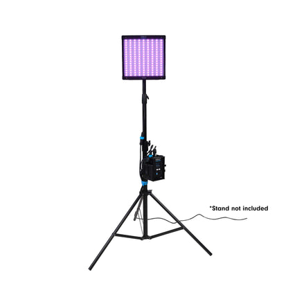 PavoSlim 60C 1x1 RGBWW LED Panel Light with CRMX