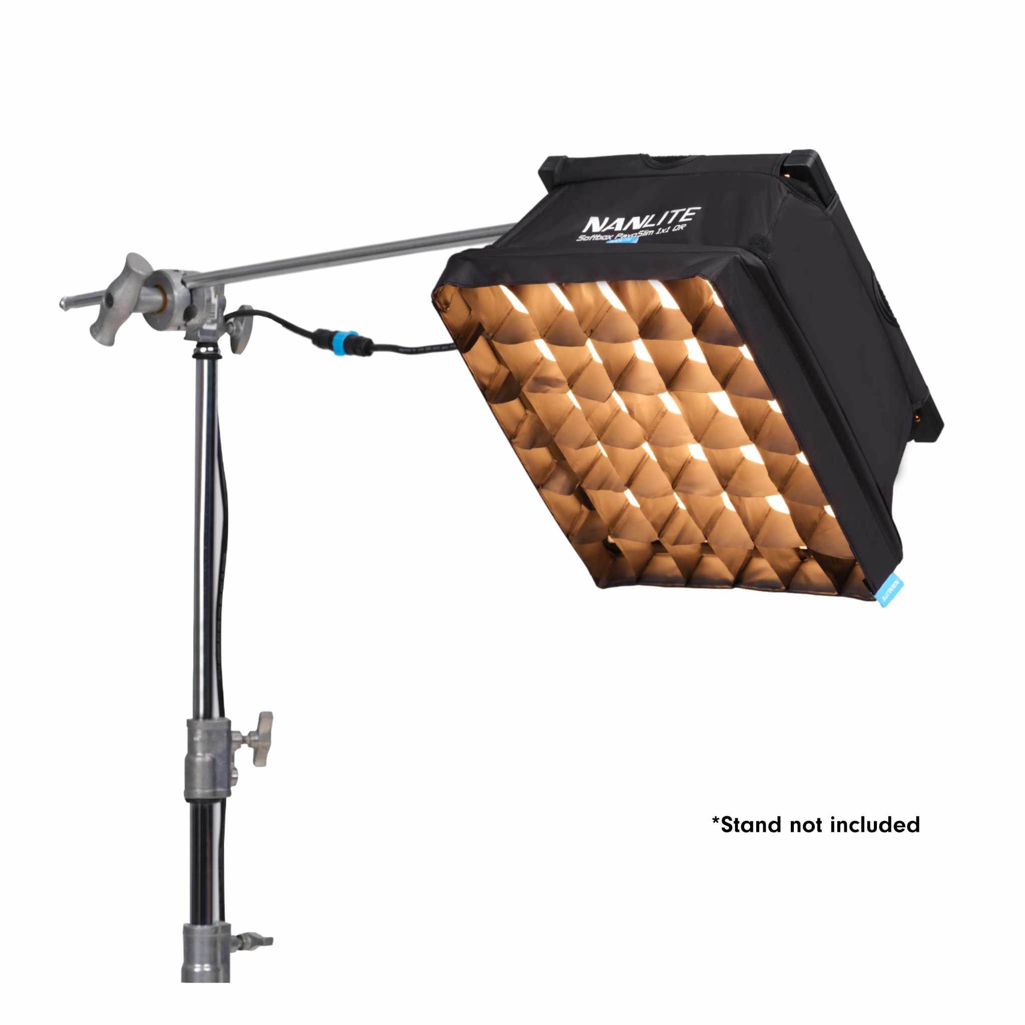 PavoSlim 60C 1x1 LED Panel Light RGBWW 2700-6500K | Nanlite