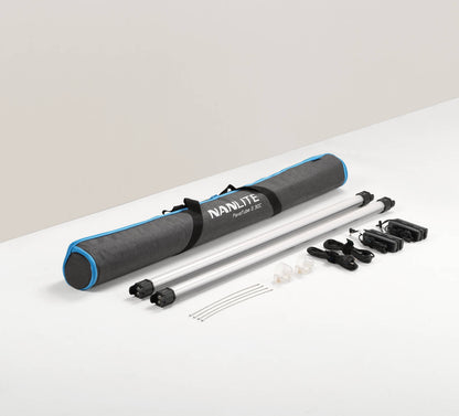 PavoTube II 30C 4-Foot RGBWW LED Tube 2-Light Kit