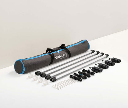 PavoTube II 30C 4-Foot RGBWW LED Tube 4-Light Kit