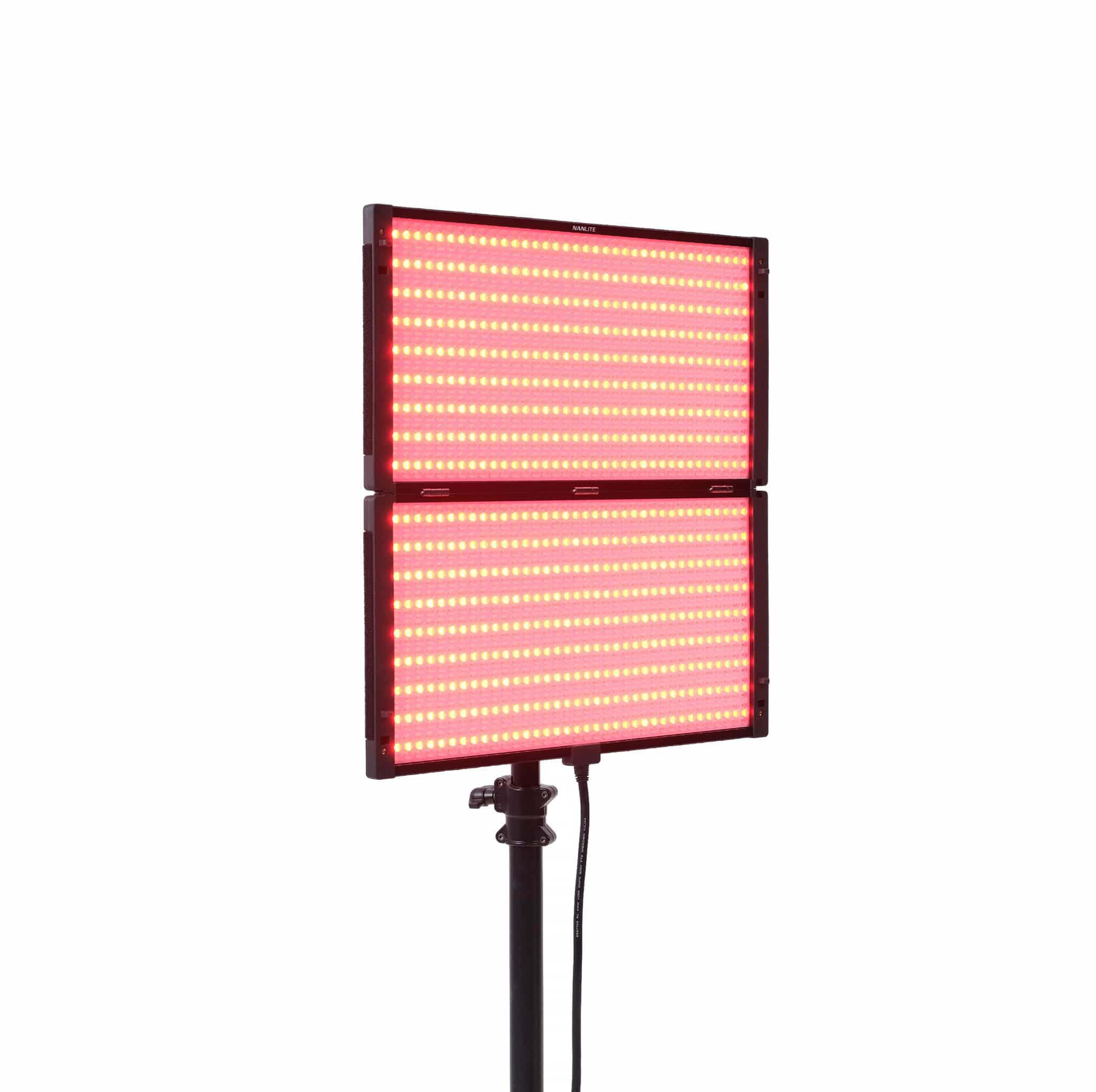 PavoSlim 240C 2x2 Folding RGBWW LED Panel Light | Nanlite