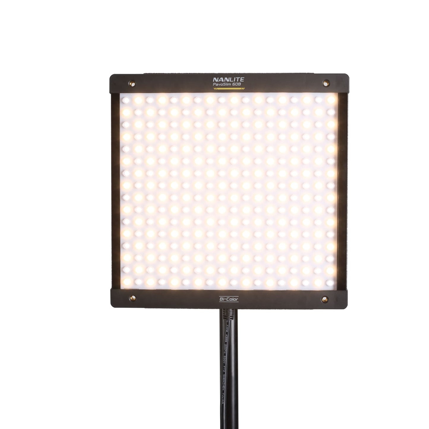 PavoSlim 60B 1x1 Bi-Color LED Panel 2-Light Kit with Pop-Up Softboxes and Light Stands