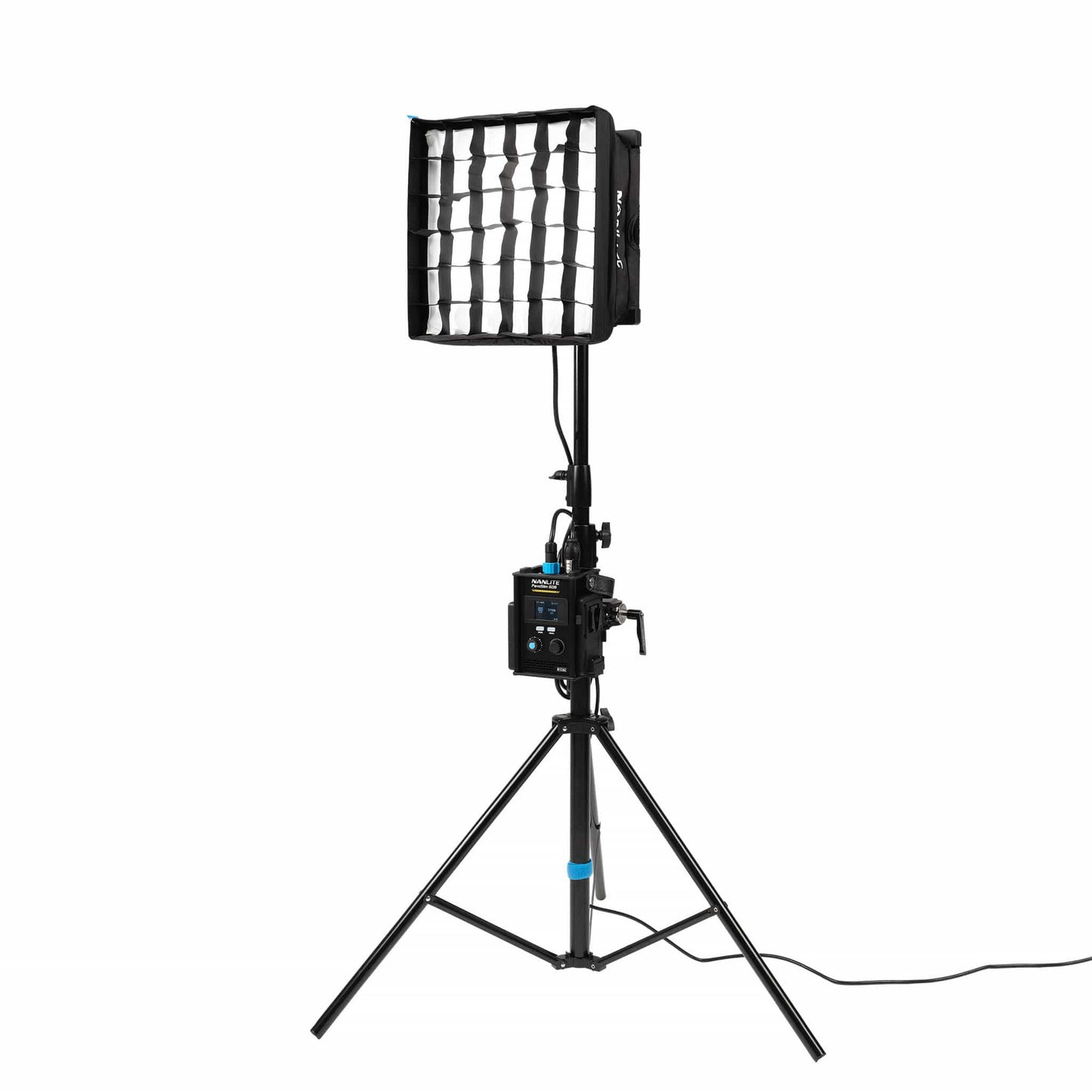 PavoSlim 60B 1x1 Bi-Color LED Panel 2-Light Kit with Pop-Up Softboxes and Light Stands