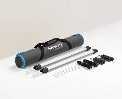 PavoTube II 15C 2-Foot RGBWW LED Tube 2-Light Kit