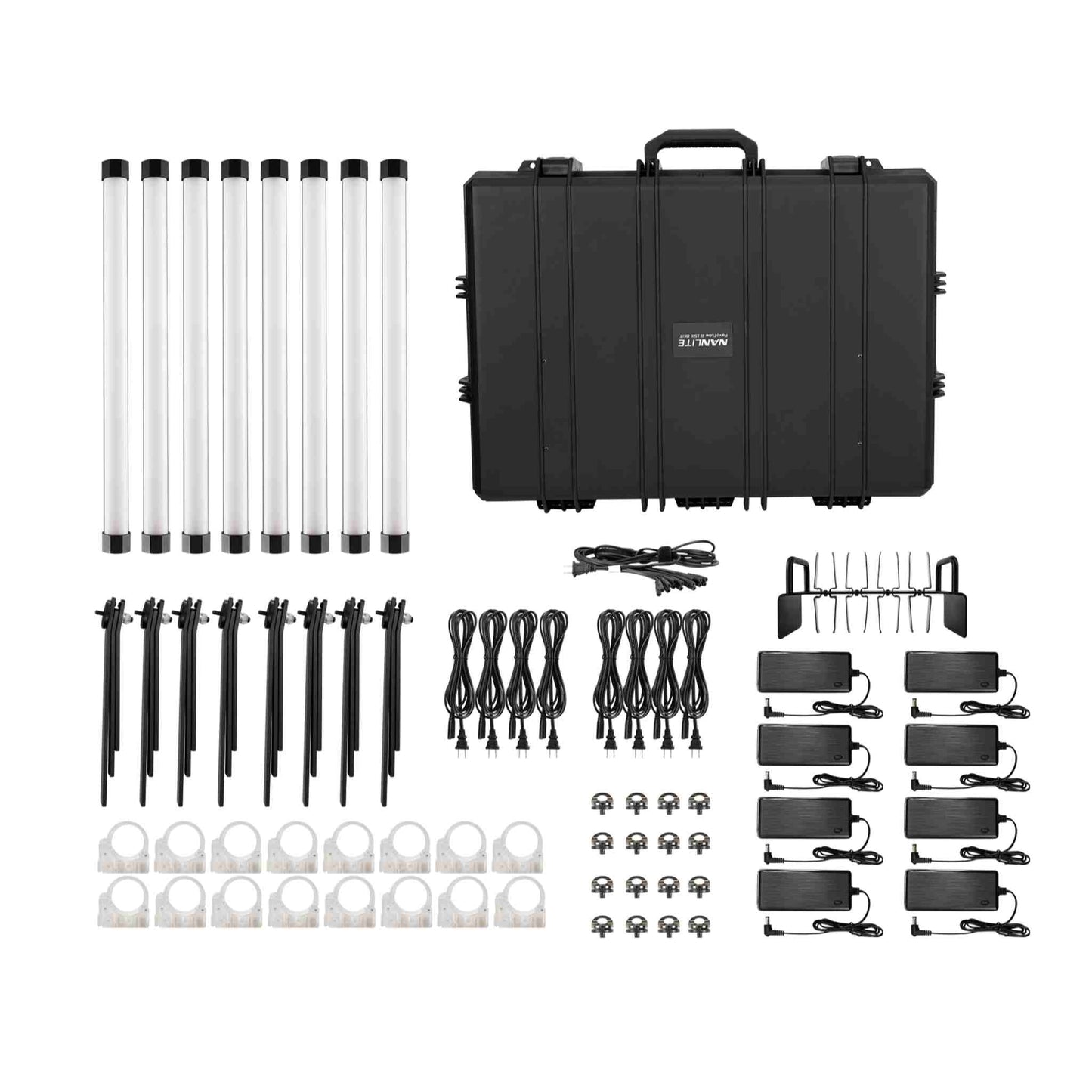 PavoTube II 15XR 2' RGBWW LED Pixel Tube with Built-In CRMX 8-Light Kit