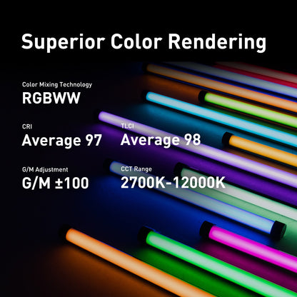 PavoTube II 15XR 2' LED Full-Color Pixel Tube with CRMX