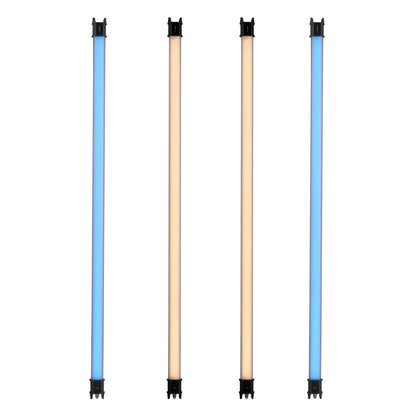 PavoTube II 30C 4-Foot RGBWW LED Tube 4-Light Kit