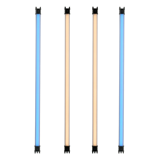 PavoTube II 30C 4-Foot RGBWW LED Tube 4-Light Kit
