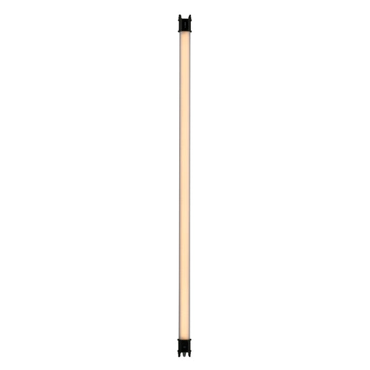Nanlite PavoTube II 30C 4-foot RGBWW LED Tube Light front view emitting gold light