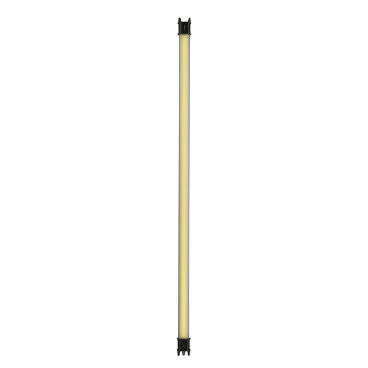 Nanlite PavoTube II 30C 4-foot RGBWW LED Tube Light front view emitting gold light