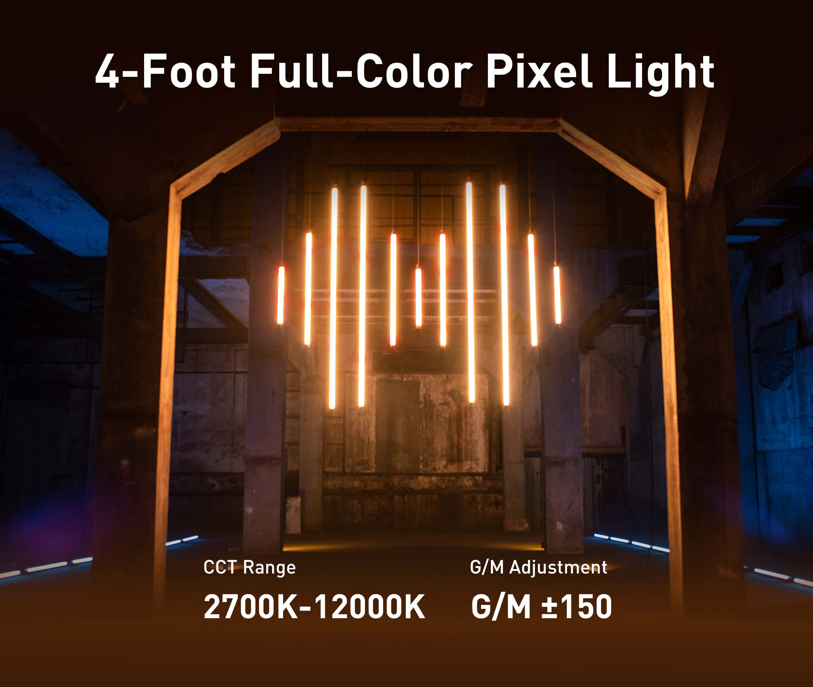 PavoTube II 30XR CRMX LED Pixel Tube Light | Nanlite