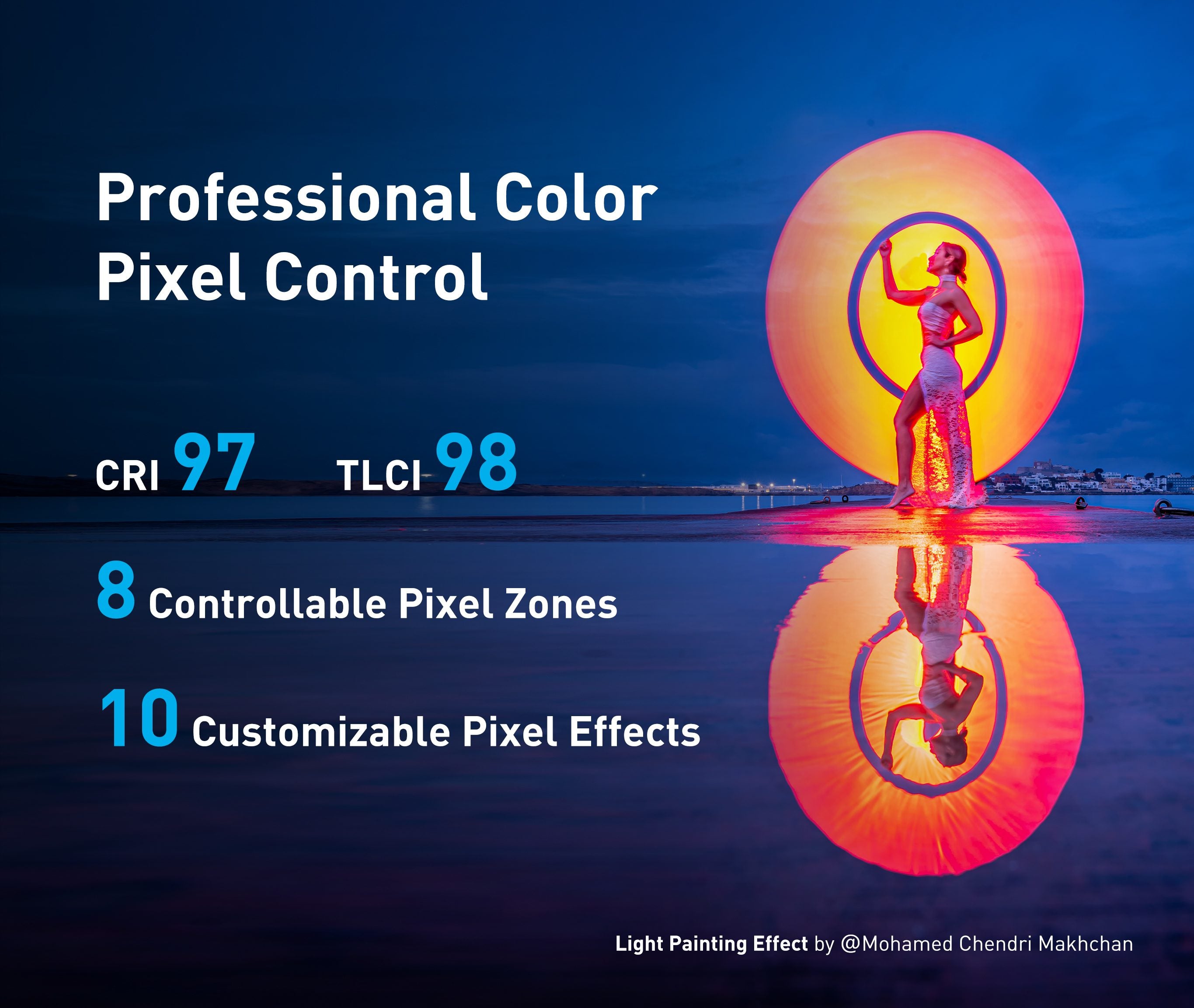PavoTube II 15XR 2' LED Full-Color Pixel Tube with CRMX – Nanlite