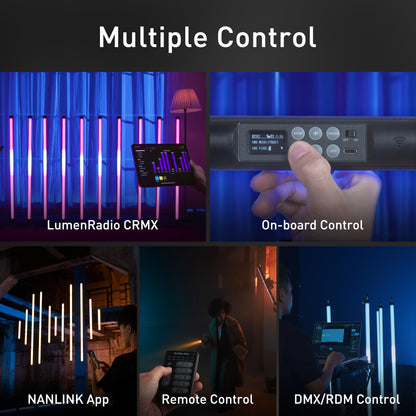 PavoTube II 30XR 4' RGBWW LED Pixel Tube with CRMX