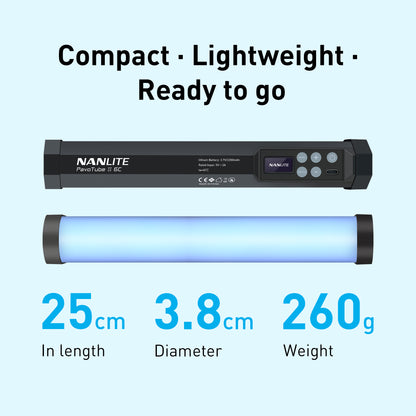 Length：25cm 
Diameter：3.8cm
Weight：260g
