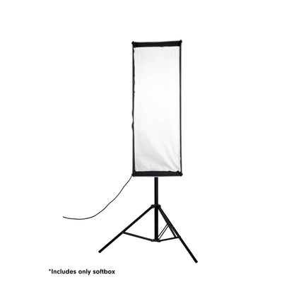 Nanlite Asymmetrical Stripbank Softbox with Bowens Mount (18x43in)