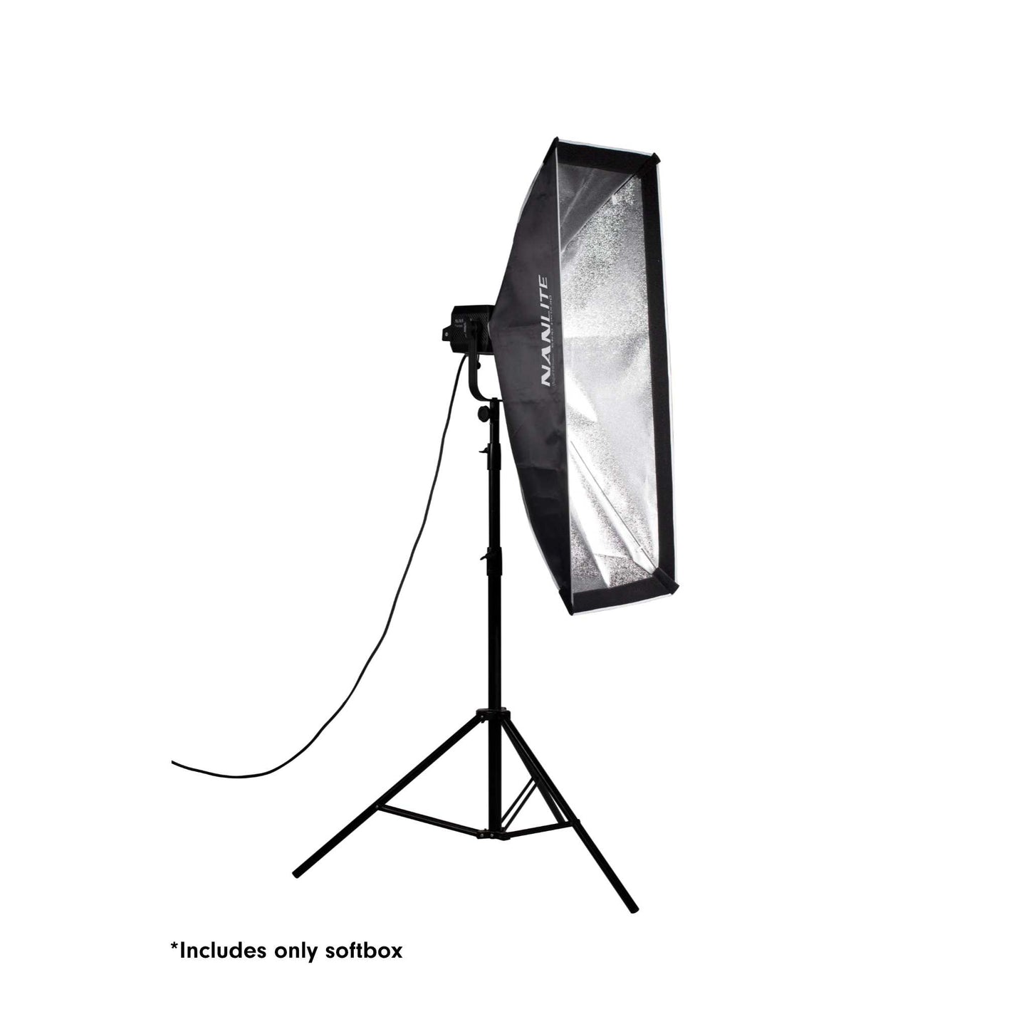 Nanlite Asymmetrical Stripbank Softbox with Bowens Mount (18x43in)